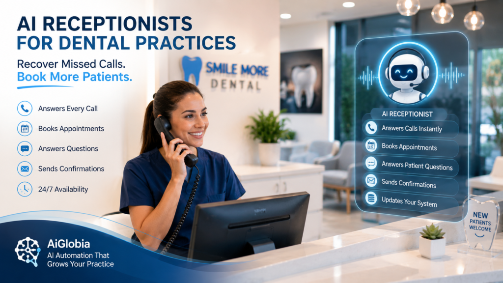 AI receptionist for dental practices