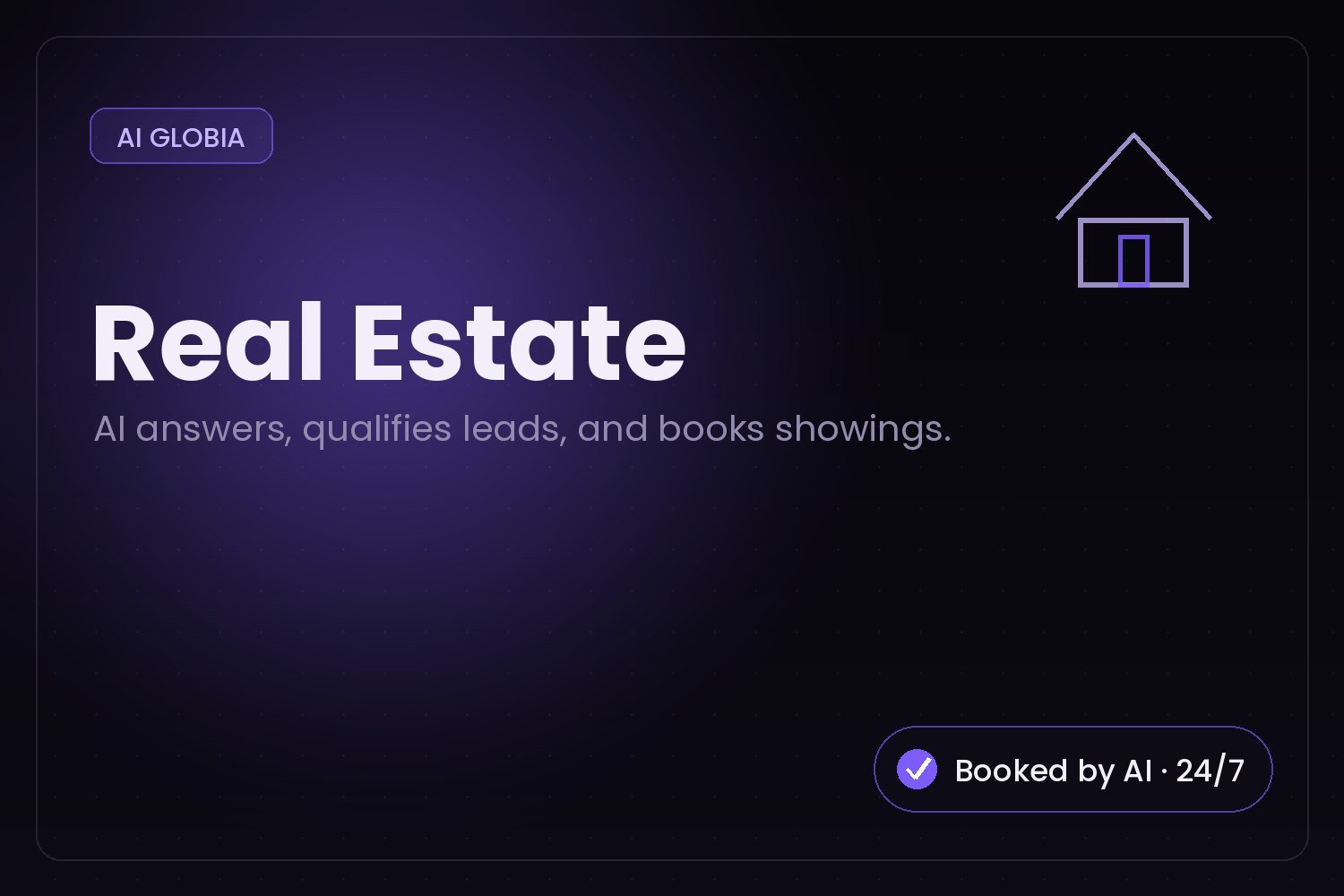 Real estate business growing with AI Globia
