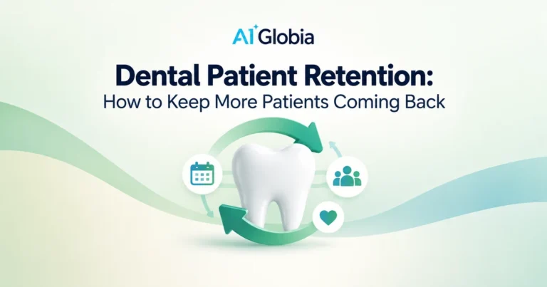 Dental patient retention workflow showing recall, rebooking, follow-up, and patient reactivation